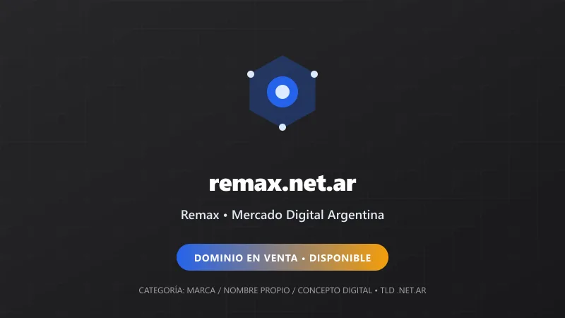 Identidad gráfica y activo digital para Remax en Argentina